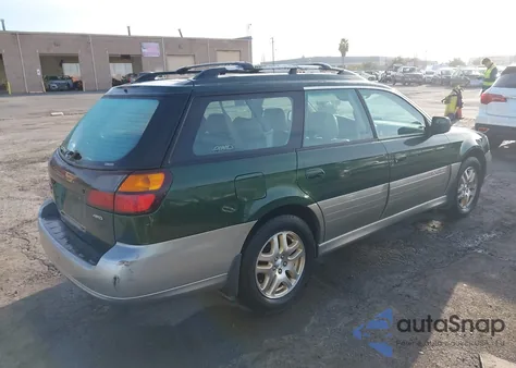 2000 Subaru Outback Limited из США, поврежденный, VIN 4S3BH6863Y7651638